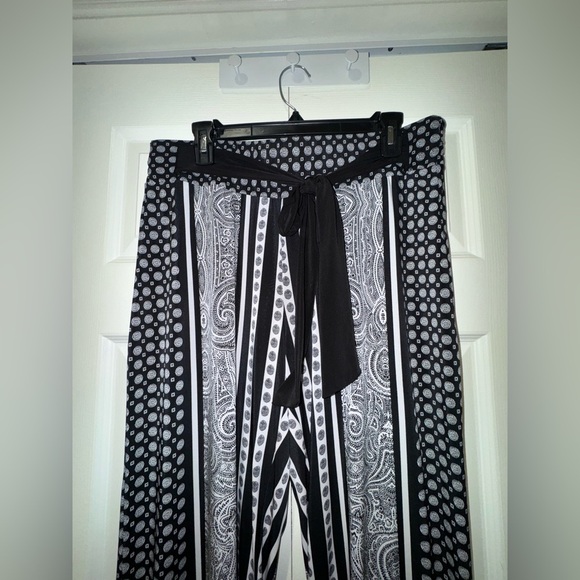 INC brand tie up waist flowy airy pants. Soft! Size PXL. GUC. - Picture 2 of 9